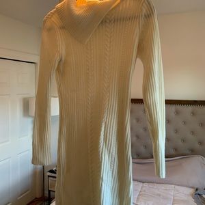 Sold - Calvin Klein cable sweater dress like new.